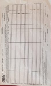 NSA Roster Form